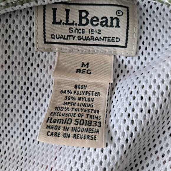 L.L. Bean PFG Multicolored Plaid Shirt w/ Roll Tab Sleeves - Men Size M - Picture 14 of 14